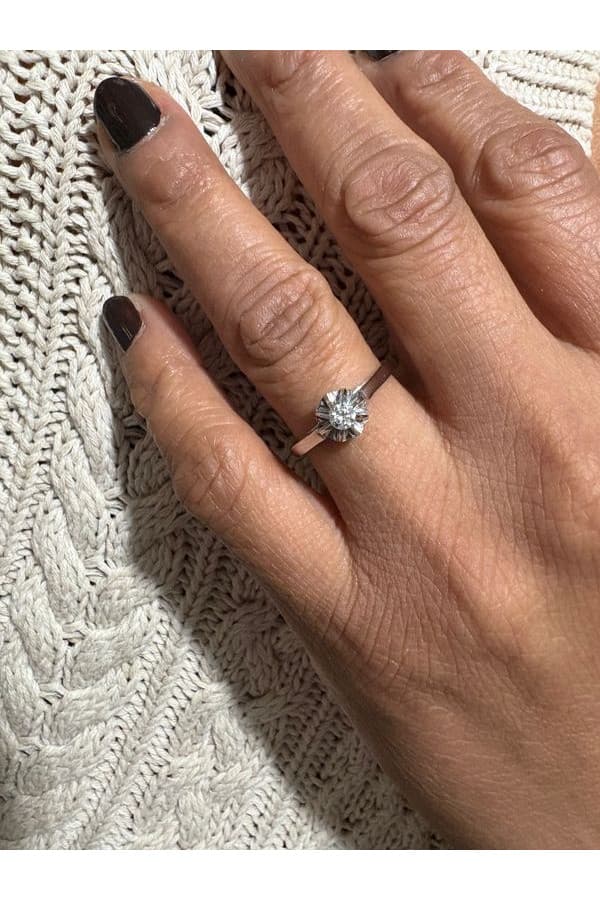 Solitaire Diamant 0.15 Carat - photo 2