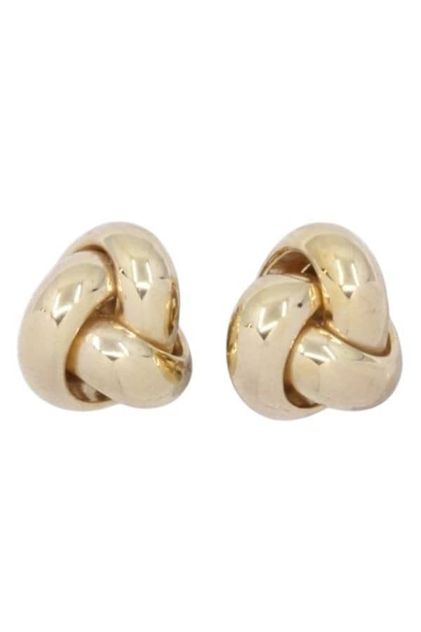 BOUCLE D'OREILLE NOEUD, photo 2 sur 3