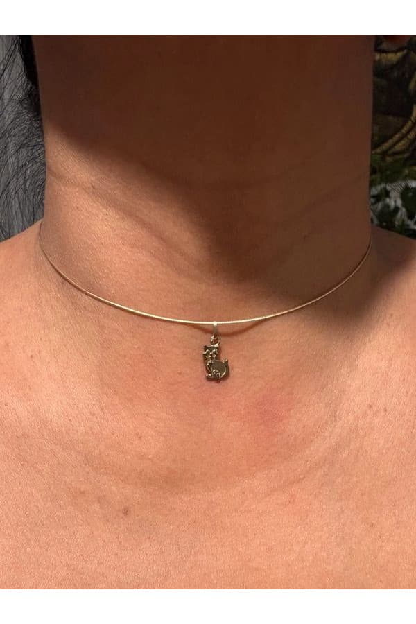 Pendentif Moderne Chat - photo 2