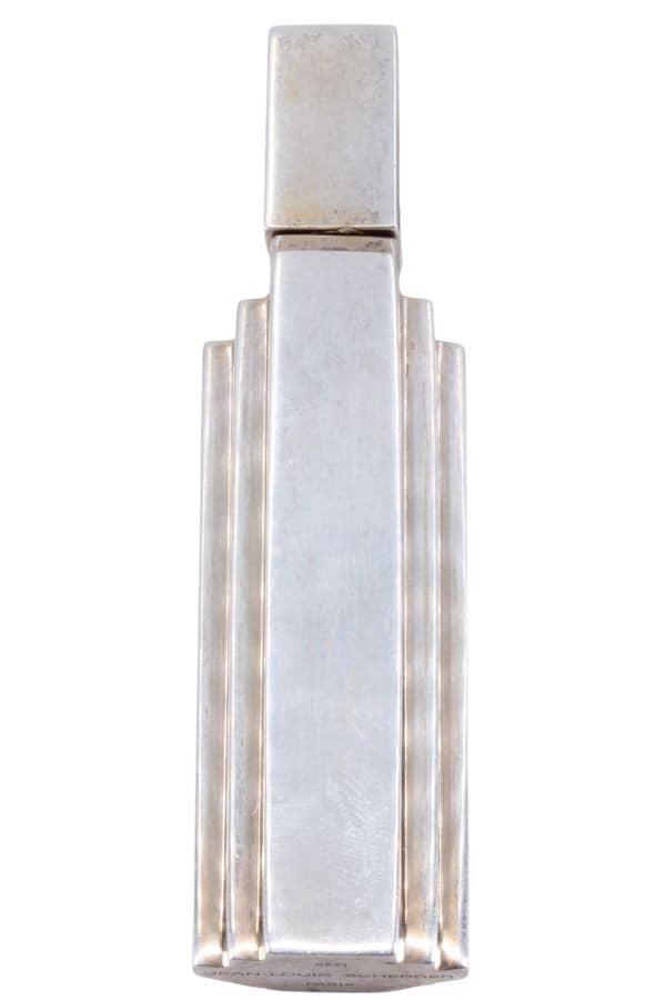 FLACON PARFUM ARGENT SCHERRER, photo 2 sur 3