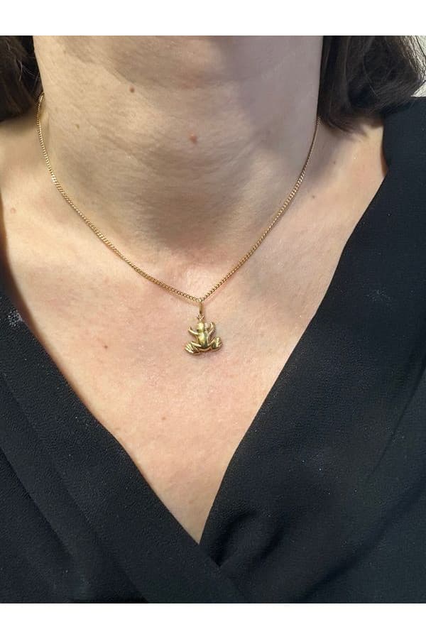 Pendentif Moderne Grenouille - photo 2