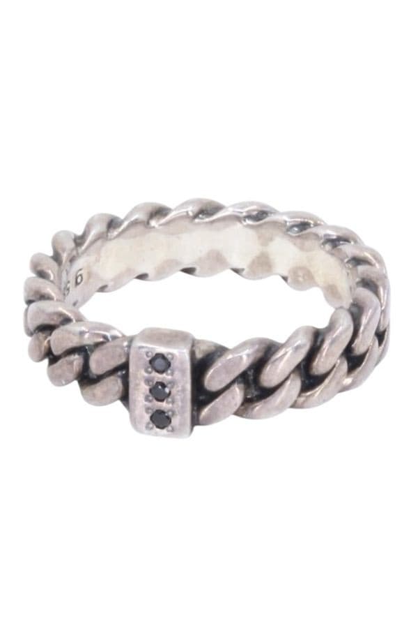 Bague Chaine Argent - photo 3