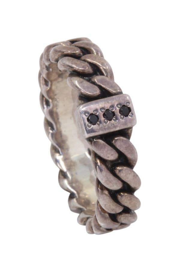 Bague Chaine Argent - photo 4