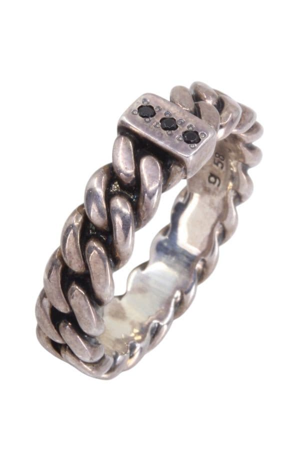 Bague Chaine Argent - photo 6