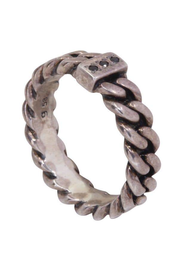 Bague Chaine Argent - photo 5