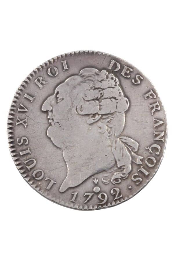ECU DE 6 LIVRES LOUIS XVI, photo 1 sur 2