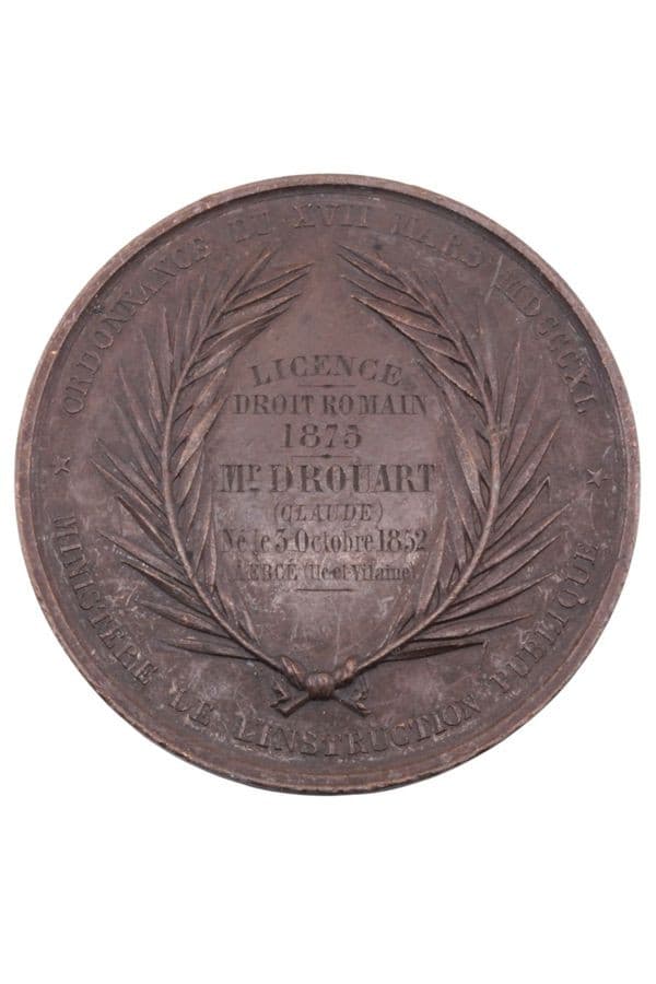 Médaille Faculte de Droit - photo 2
