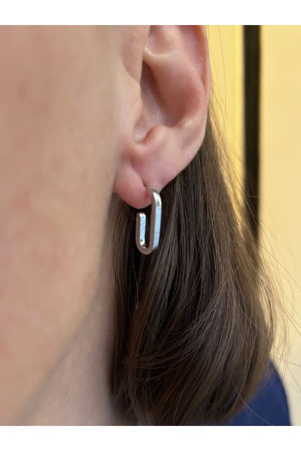 Boucles d'Oreilles Dinh Van Maillon Pm - photo 2