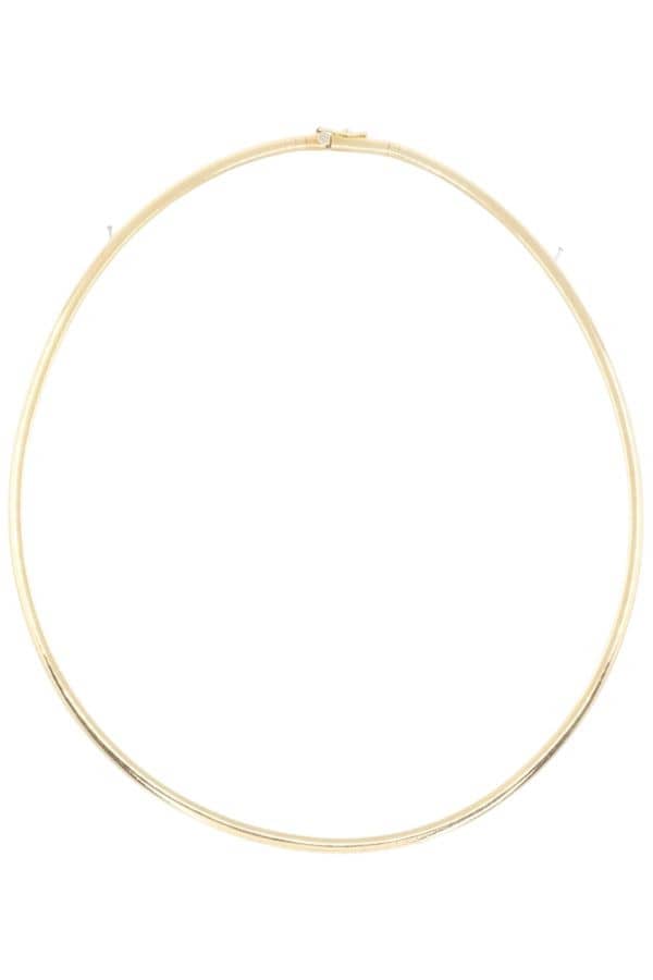 COLLIER MAILLE OMEGA, photo 2 sur 3