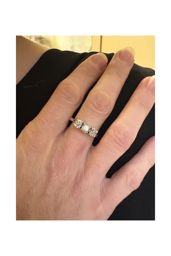 Bague Jarretière Diamants - photo 2
