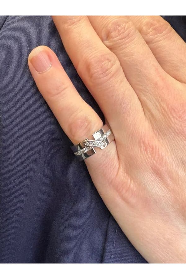Bague Liens Diamants - photo 2