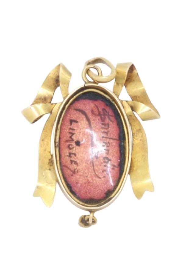 Pendentif Émail de Limoges - photo 3