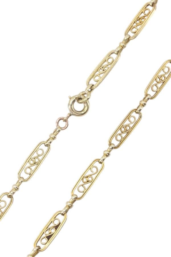 Collier Filigrane Art-Nouveau - photo 3