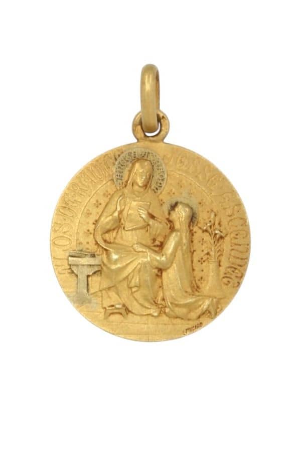 MÉDAILLE SAINTE ANNE SIGNÉE TRICARD, photo 2 sur 3