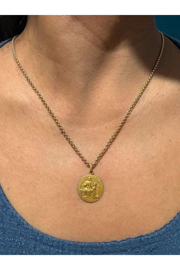 Médaille Sainte Anne Signée Tricard - photo 2