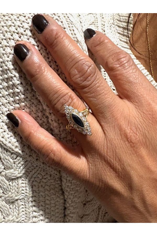 Bague Marquise Diamants - photo 2