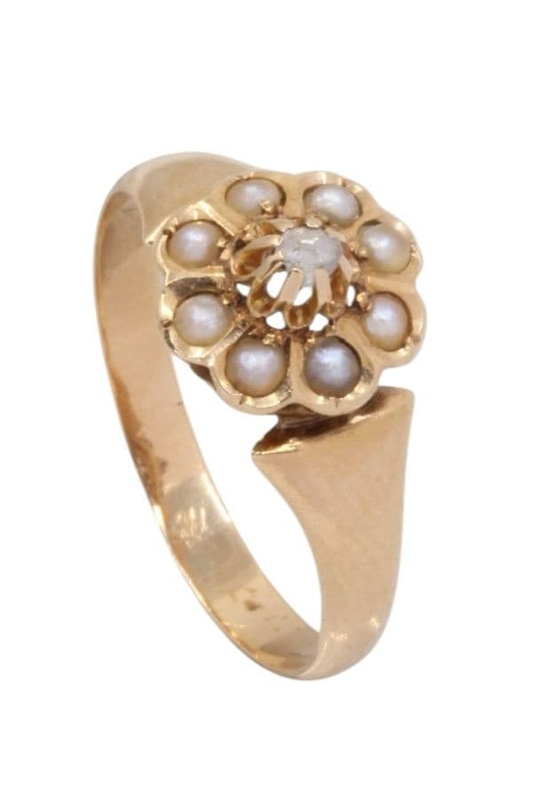Bague Napoléon Iii Perles - photo 5