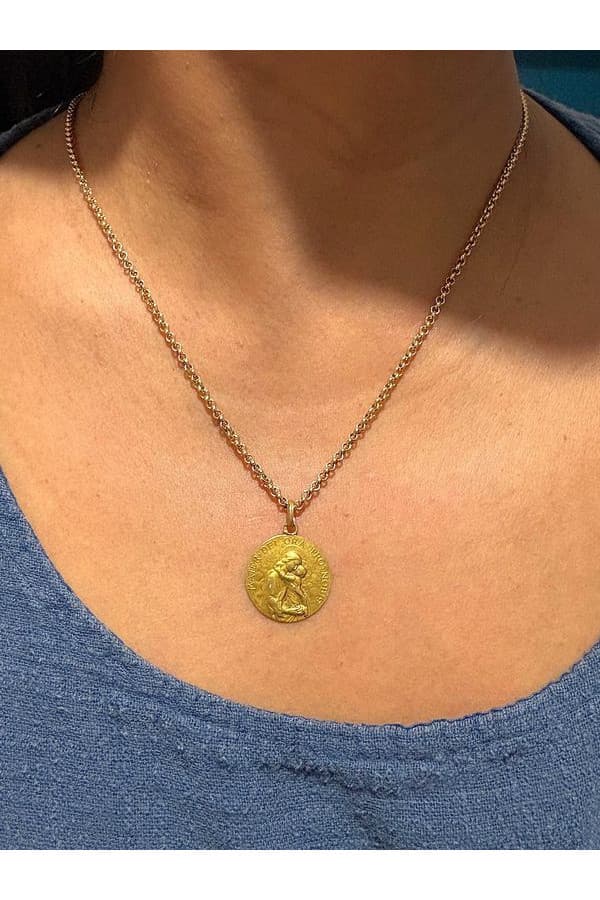 Médaille Vierge à l'Enfant - photo 2