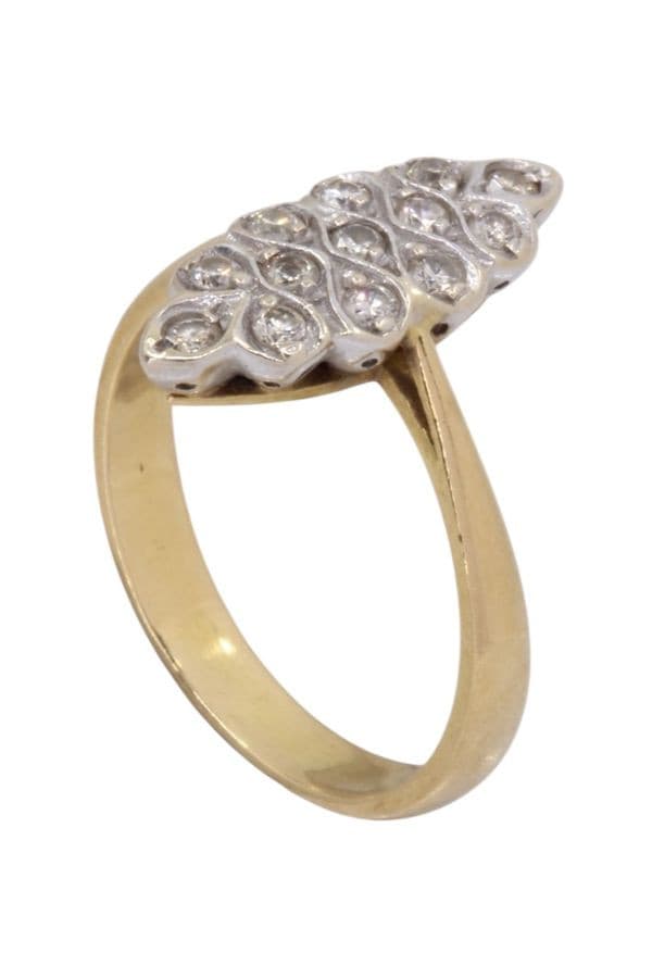 Bague Marquise Diamants - photo 3