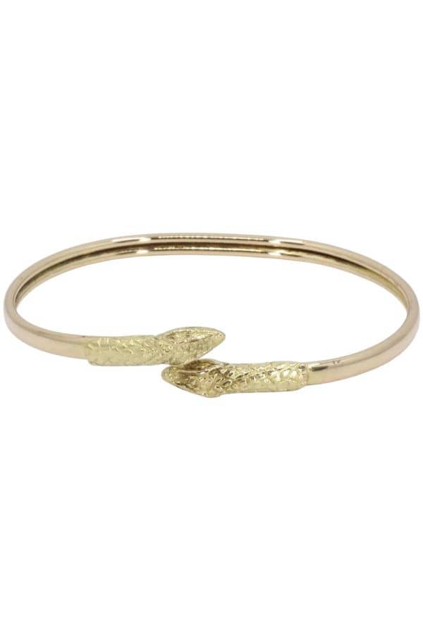 BRACELET JONC SERPENTS, photo 2 sur 3