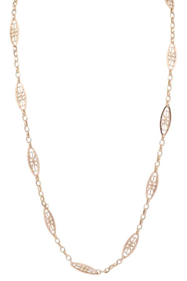 COLLIER ANCIEN FILIGRANE, photo 2 sur 3