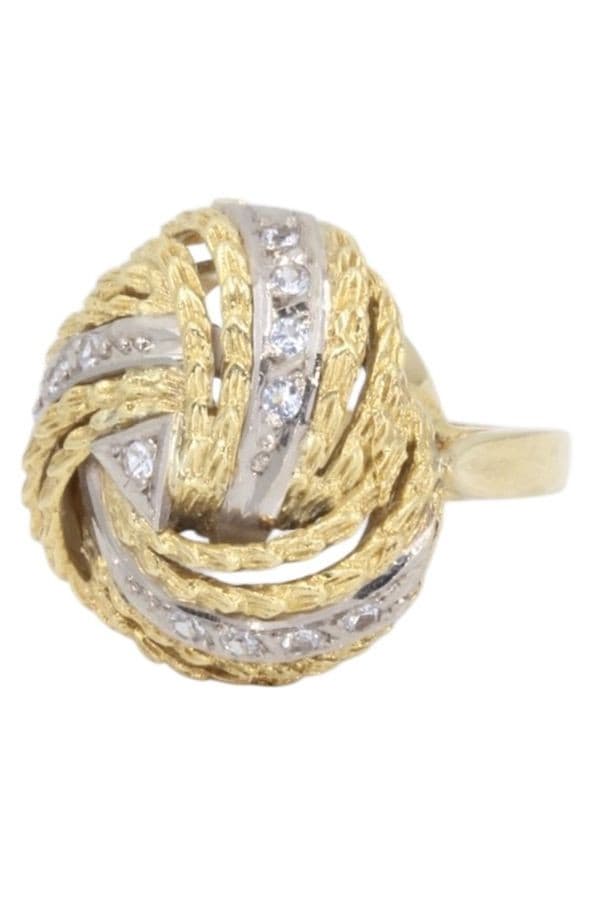 Bague 2 Ors Diamants - photo 6
