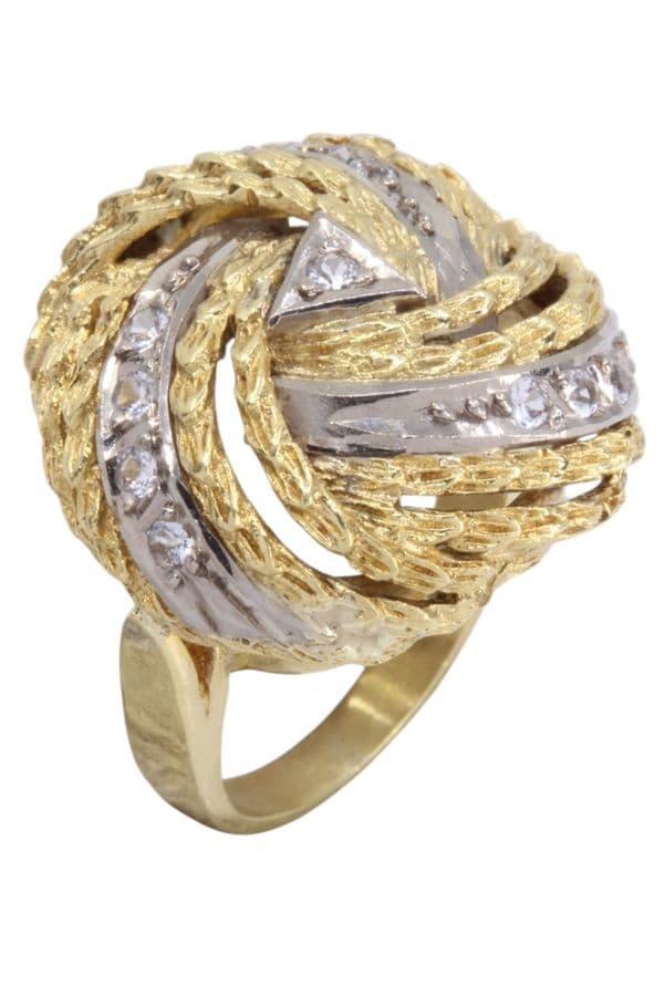 Bague 2 Ors Diamants - photo 3
