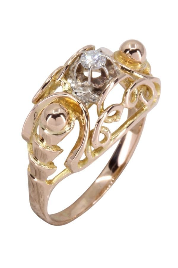 Bague Diamant 1950' - photo 3