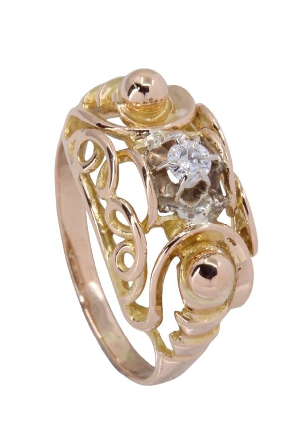 Bague Diamant 1950' - photo 4