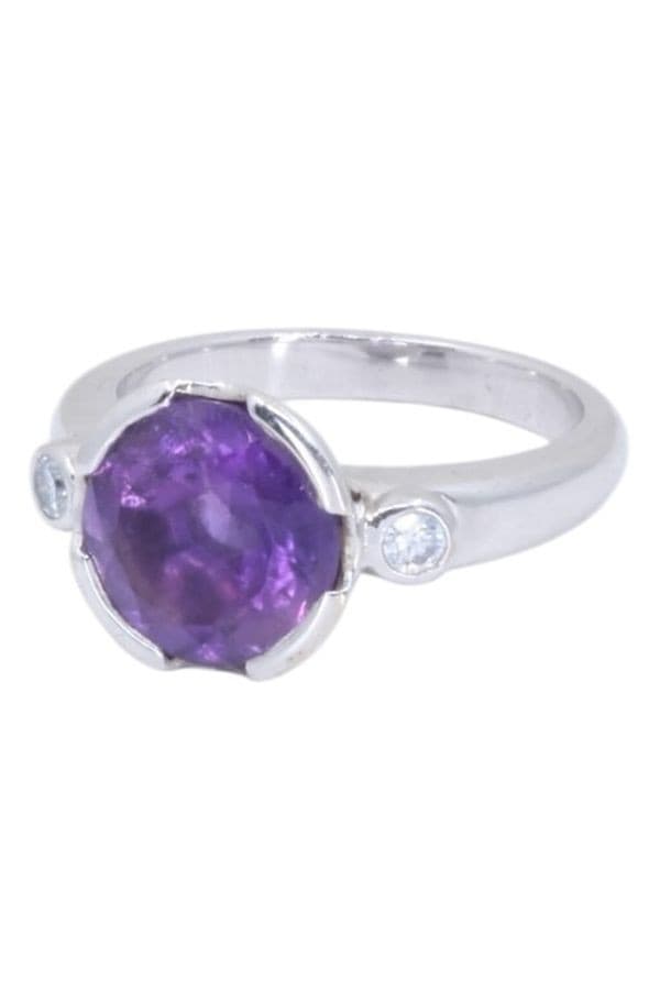 Bague Améthyste et Diamants - photo 5