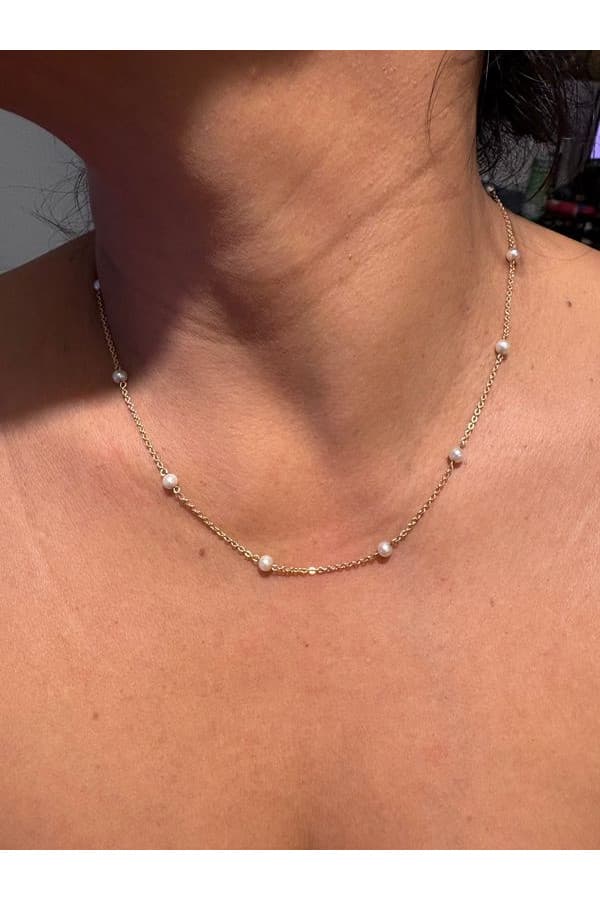 Collier Perles Moderne - photo 2