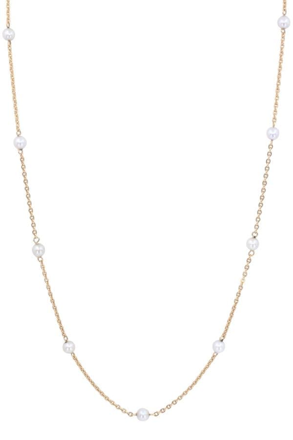 Collier Perles Moderne