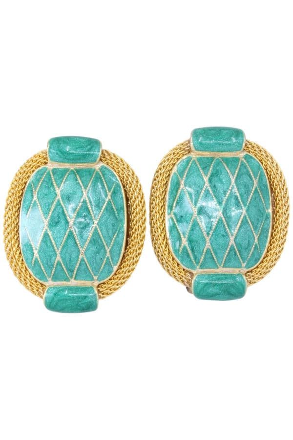 Boucles d'Oreilles Clips Balenciaga Fantaisie