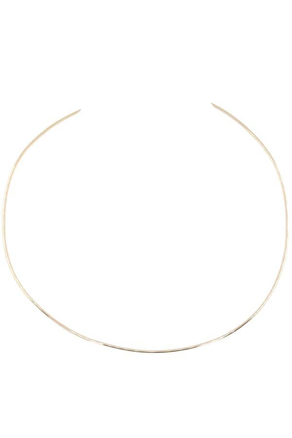 COLLIER RIGIDE FIL MODERNE, photo 2 sur 3