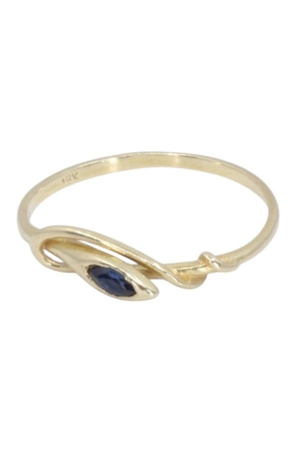 Bague Serpent Saphir - photo 5