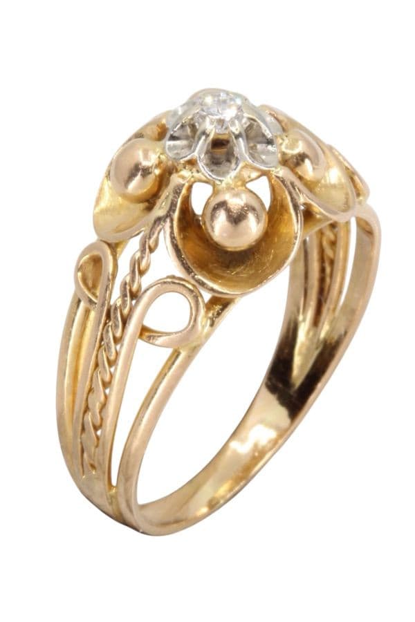 Bague Diamant 1950' - photo 3