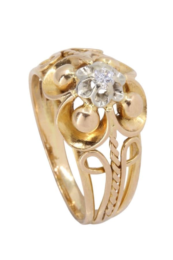 Bague Diamant 1950' - photo 4