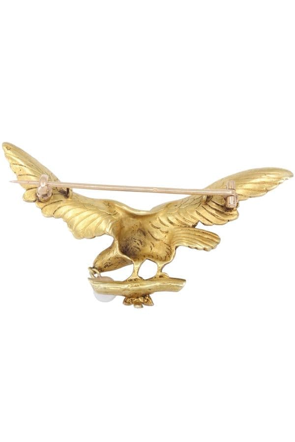 Broche Pendentif Ancien Aigle - photo 3