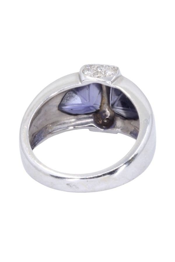 Bague Moderne Iolite Diamants - photo 6