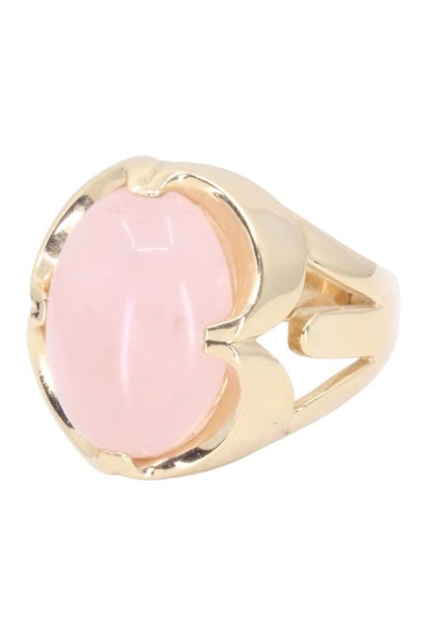 Bague Fantaisie Quartz Rose - photo 2