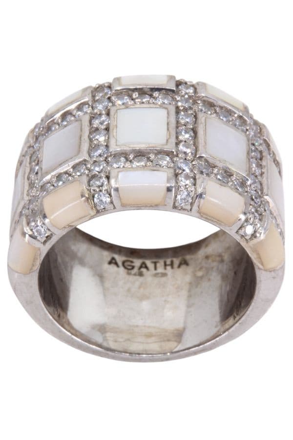 Bague Agatha Argent