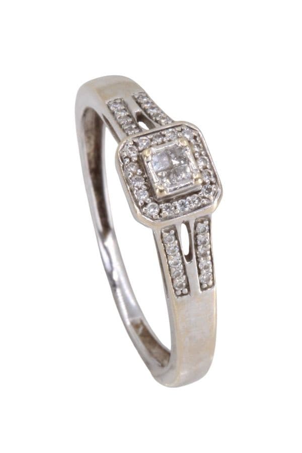 Bague Diamants Style Solitaire - photo 4