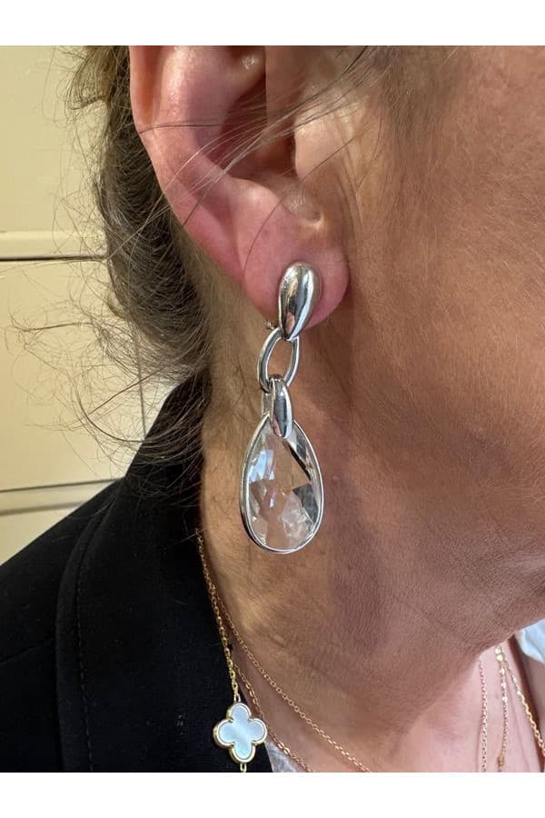 Boucles Oreilles Swarovski - photo 2
