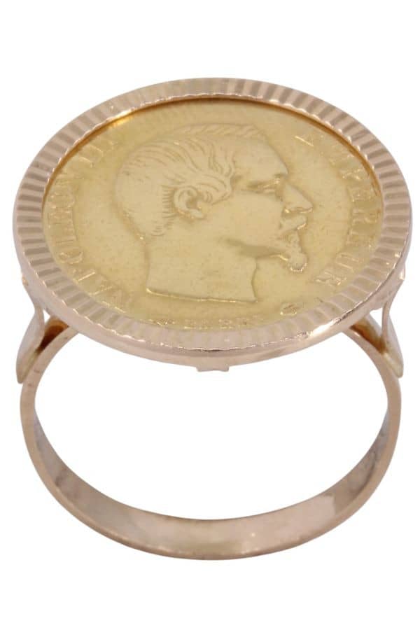 BAGUE PIECE 10 FRANCS, photo 2 sur 3