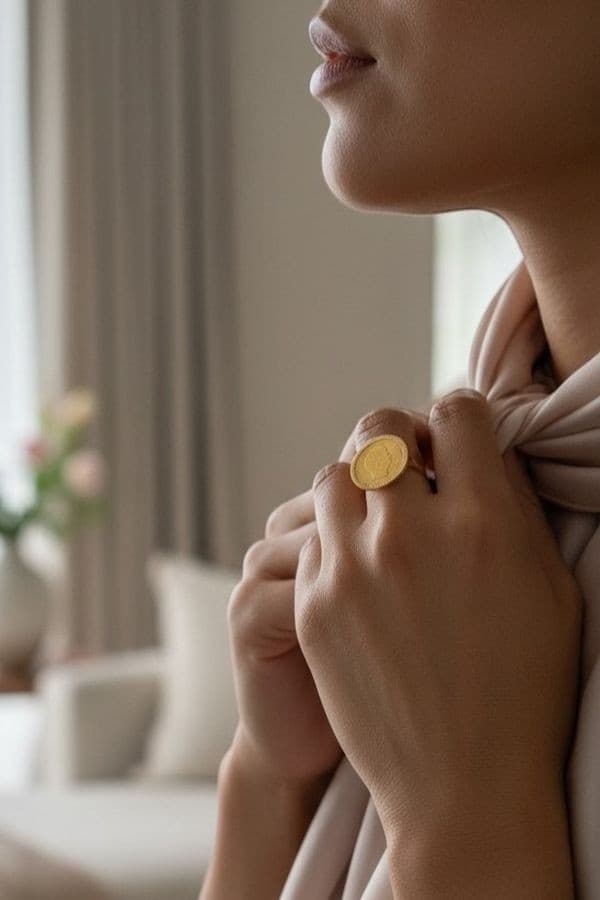 Bague Piece 10 Francs - photo 3