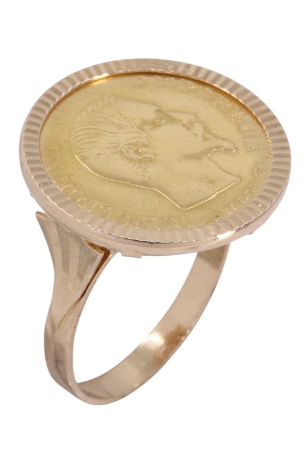 Bague Piece 10 Francs - photo 2