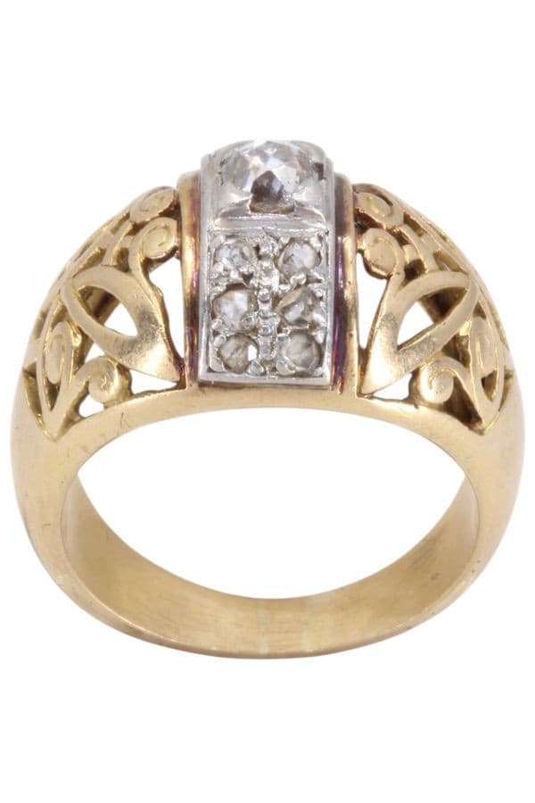 Bague Diamants 1950'