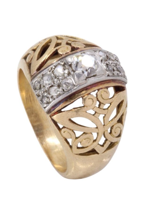 Bague Diamants 1950' - photo 4