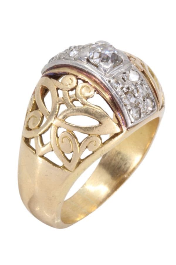 Bague Diamants 1950' - photo 2
