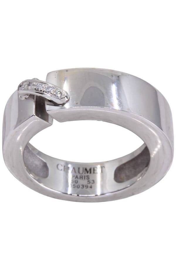 BAGUE CHAUMET LIENS EVIDENCE DIAMANTS, photo 2 sur 3
